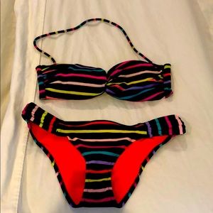 Victoria’s Secret size small striped bikini 👙
